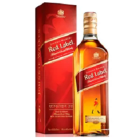 Whisky red label 750 ml