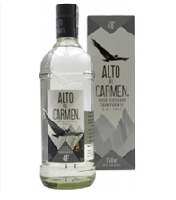 Pisco alto del carmen transparente 40°grados 750ml